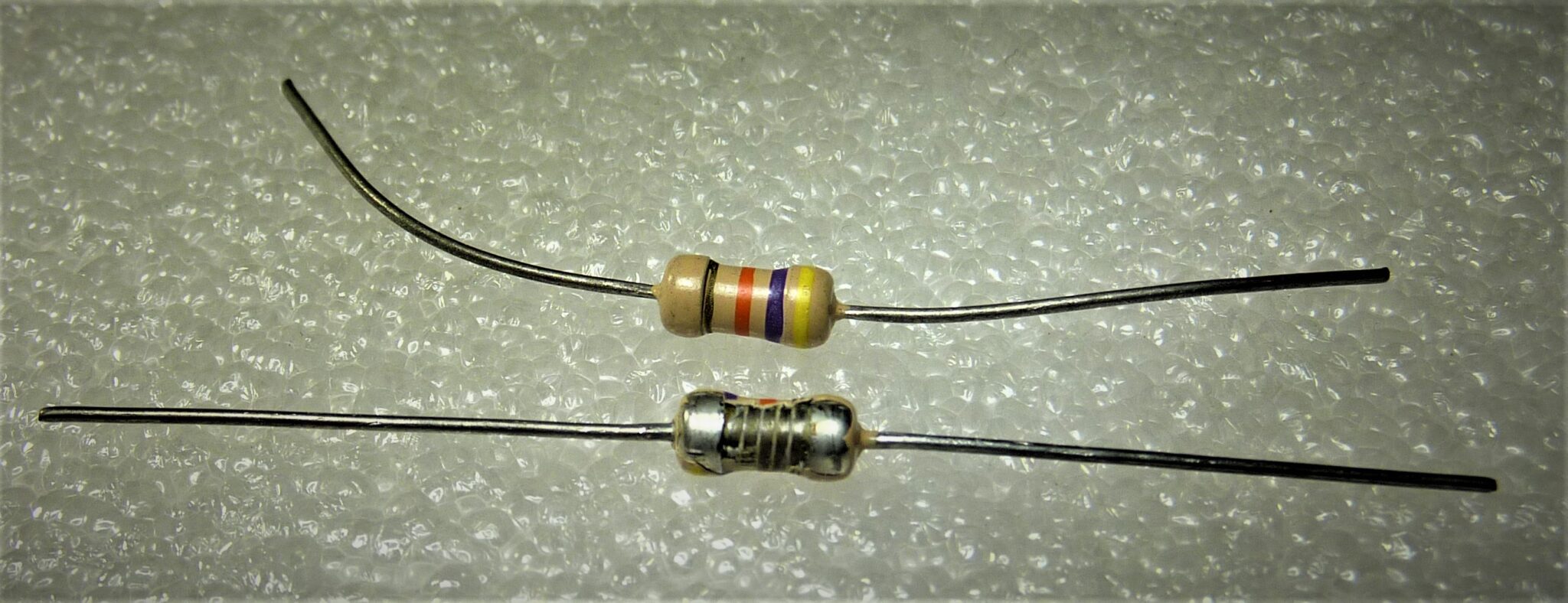 抵抗器の構造をのぞいてみる masami